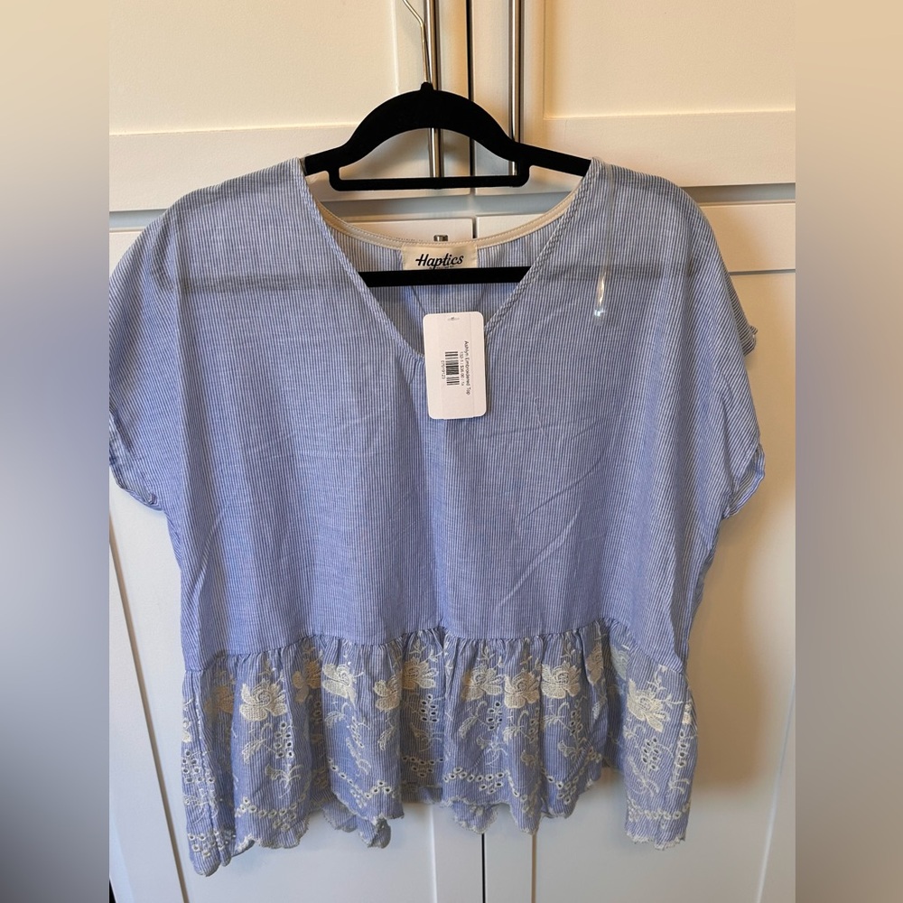 NWT HAPTICS baby doll top